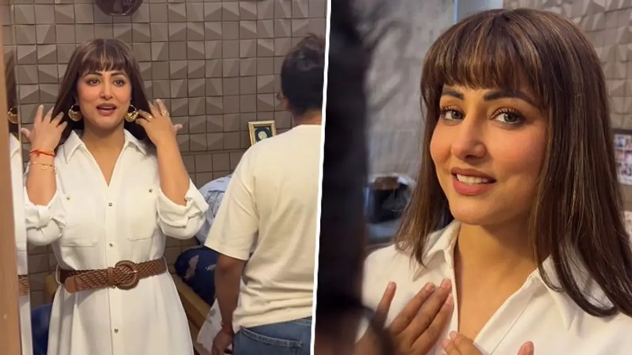 'I am not always in the hospital...', Hina Khan starts shooting amid Breast cancer diagnosis [WATCH]