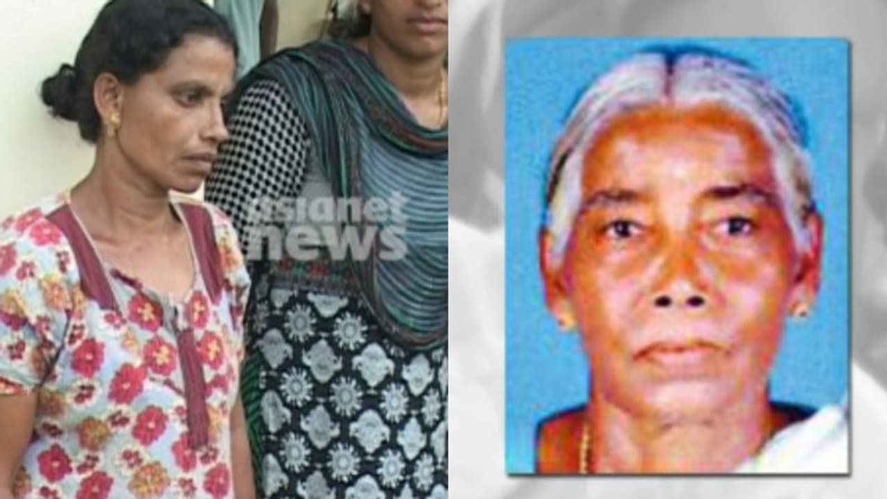 കഴുത്ത് ഞെരിച്ചു, ശ്വാസം മുട്ടിച്ച് ചായ്പ്പിൽ കെട്ടിത്തൂക്കി; കാസർകോട് 65 കാരിയെ കൊന്ന മരുമകൾക്ക് ജീവപര്യന്തം കഴുത്ത് ഞെരിച്ചു, ശ്വാസം മുട്ടിച്ച് ചായ്പ്പിൽ കെട്ടിത്തൂക്കി; കാസർകോട് 65 കാരിയെ കൊന്ന മരുമകൾക്ക് ജീവപര്യന്തം