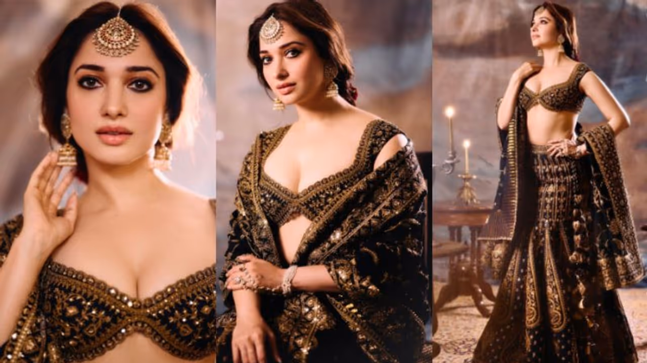 കറുപ്പില് മനോഹരിയായി തമന്ന ഭാട്ടിയ; ലെഹങ്കയുടെ വില ലക്ഷങ്ങള് കറുപ്പില് മനോഹരിയായി തമന്ന ഭാട്ടിയ; ലെഹങ്കയുടെ വില ലക്ഷങ്ങള്