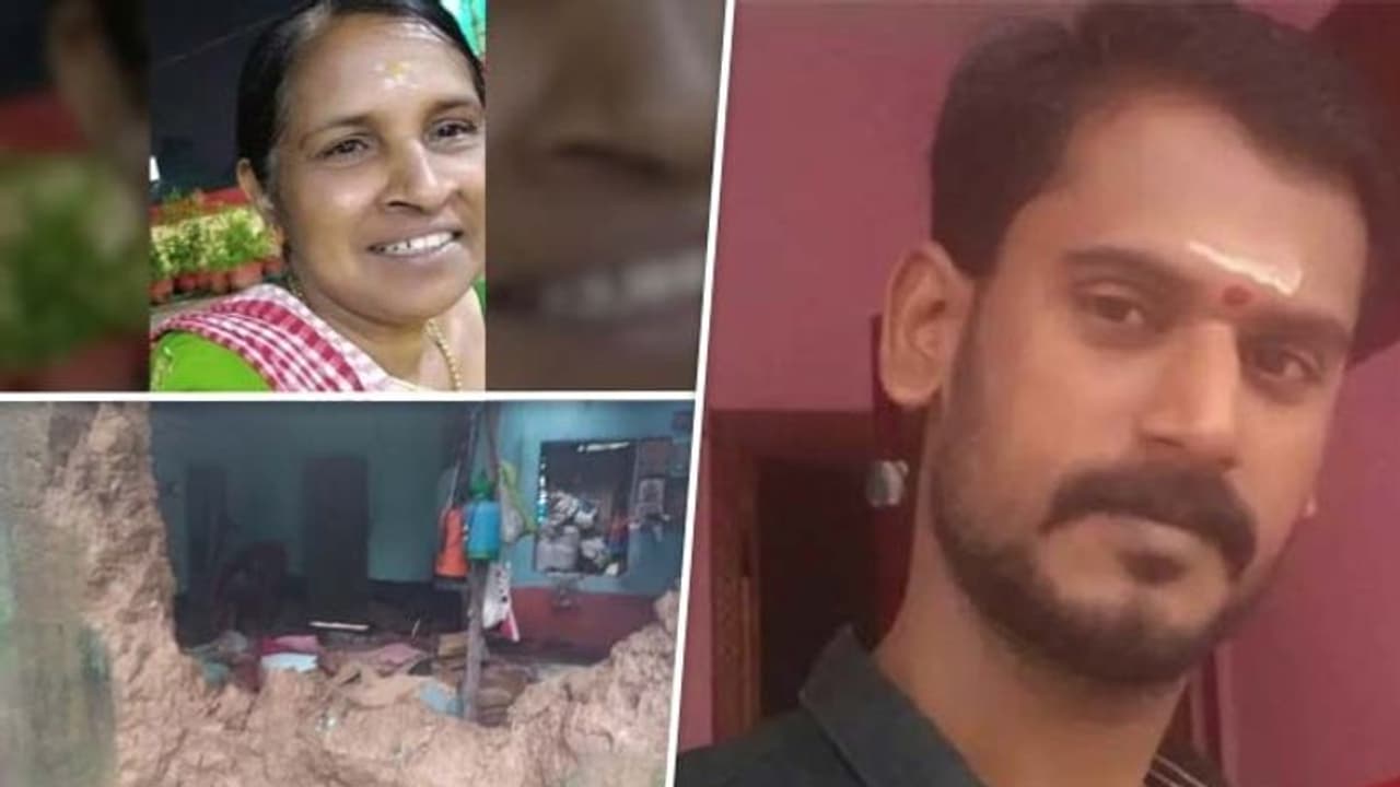 കനത്ത മഴയില്‍ വീട് ഇടിഞ്ഞുവീണ് അമ്മയ്ക്കും മകനും ദാരുണാന്ത്യം