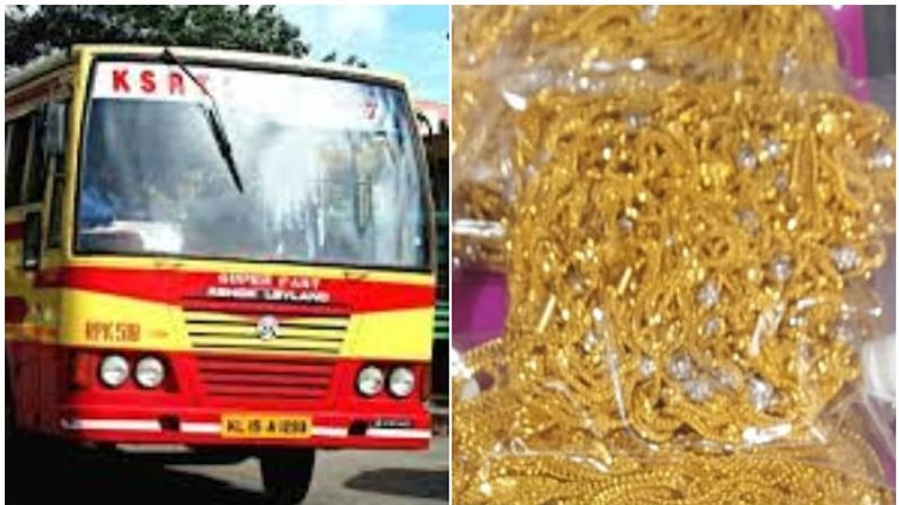 കേരളത്തിലേക്കുള്ള കെഎസ്ആർടിസി യാത്ര, ബാഗിലൊളിപ്പിച്ചത് വൻ തുകയുടെ മഞ്ഞ ലോഹം; ചെക്ക് പോസ്റ്റിൽ കുടുങ്ങി 2 പേർ കേരളത്തിലേക്കുള്ള കെഎസ്ആർടിസി യാത്ര, ബാഗിലൊളിപ്പിച്ചത് വൻ തുകയുടെ മഞ്ഞ ലോഹം; ചെക്ക് പോസ്റ്റിൽ കുടുങ്ങി 2 പേർ