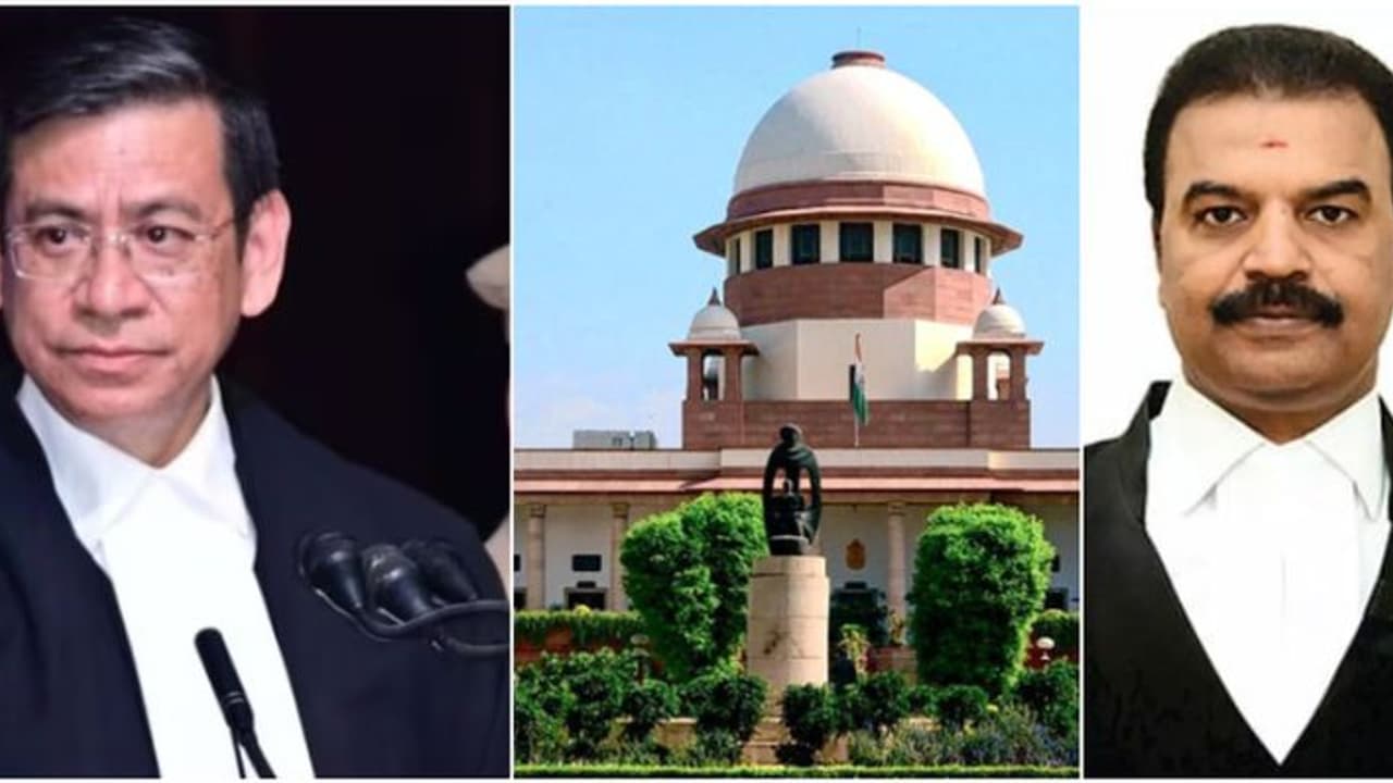 ചരിത്രം കുറിച്ച് കോടീശ്വർ സിംഗ്, മണിപ്പൂരിൽ നിന്ന് ആദ്യമായൊരു സുപ്രീം കോടതി ജഡ്ജി; ഒപ്പം ജസ്റ്റിസ് മഹാദേവനും ചരിത്രം കുറിച്ച് കോടീശ്വർ സിംഗ്, മണിപ്പൂരിൽ നിന്ന് ആദ്യമായൊരു സുപ്രീം കോടതി ജഡ്ജി; ഒപ്പം ജസ്റ്റിസ് മഹാദേവനും