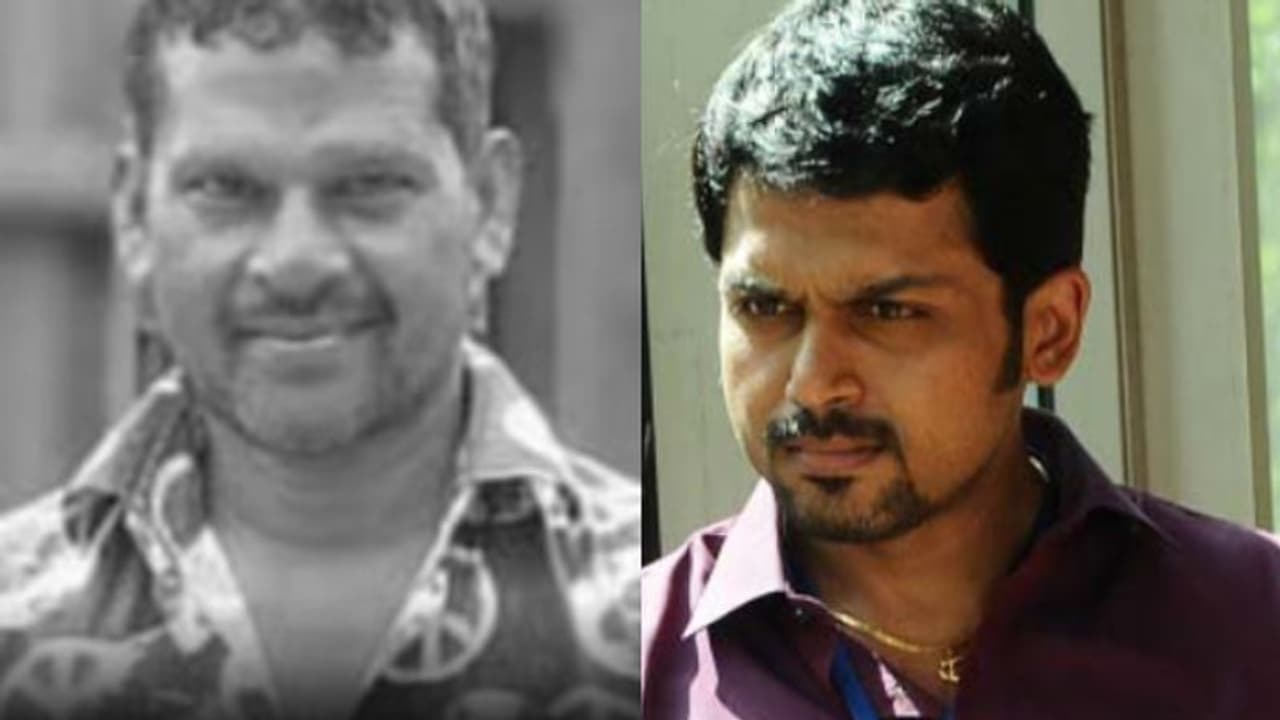 സിനിമ ചിത്രീകരണത്തിനിടെ കാര്ത്തിയുടെ സ്റ്റണ്ട്മാന് ദാരുണാന്ത്യം, ഞെട്ടലില് തമിഴകം സിനിമ ചിത്രീകരണത്തിനിടെ കാര്ത്തിയുടെ സ്റ്റണ്ട്മാന് ദാരുണാന്ത്യം, ഞെട്ടലില് തമിഴകം