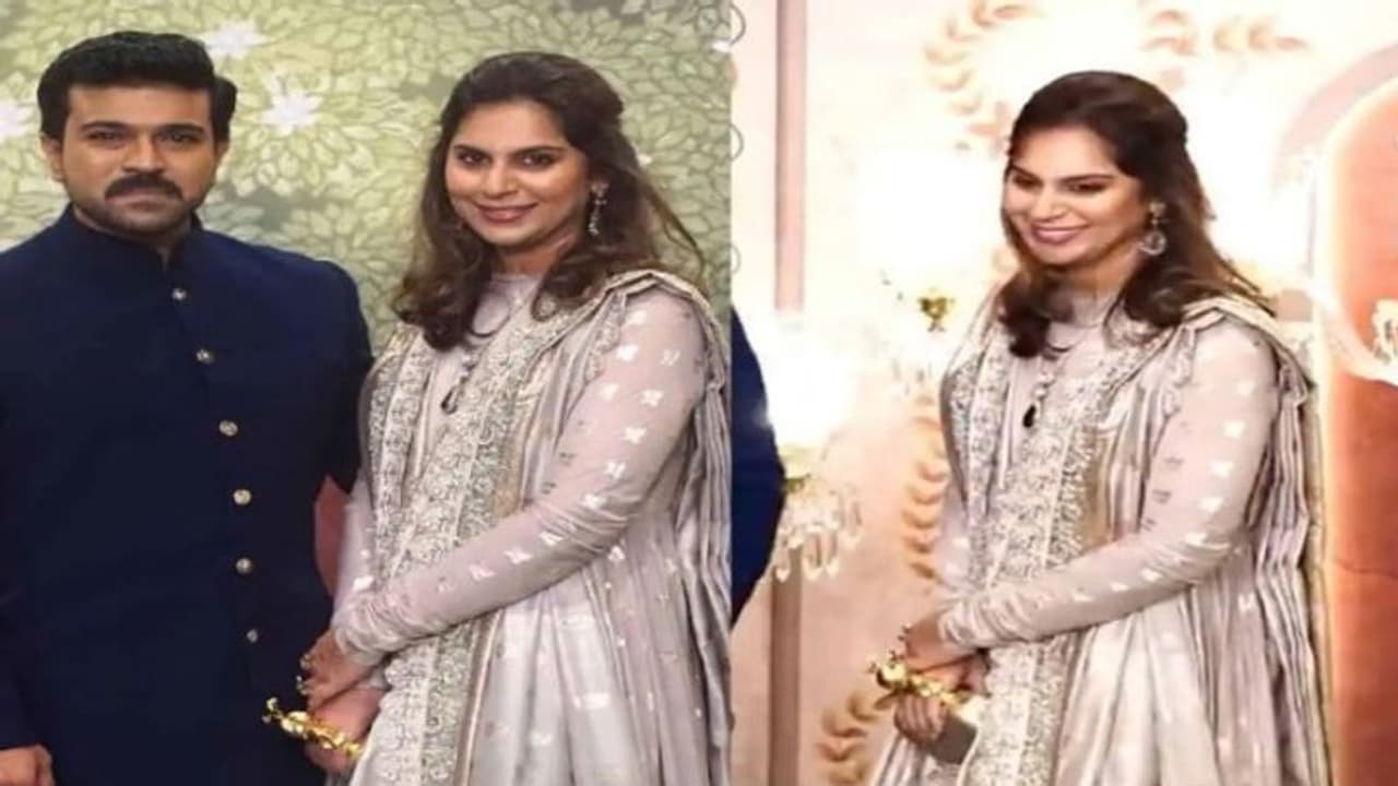 అనంత్ అంబానీ పెళ్లి లో ఉపాసన ధరించిన అవుట్ ఫిట్ కాస్ట్ ఎంతో తెలుసా? అనంత్ అంబానీ పెళ్లి లో ఉపాసన ధరించిన అవుట్ ఫిట్ కాస్ట్ ఎంతో తెలుసా?