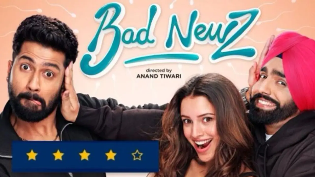 'Bad Newz' Review: Vicky Kaushal shines bright in the heart of an average comedy drama