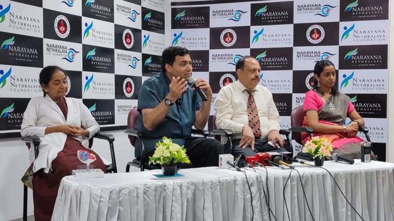 ಸಣ್ಣ ಸಣ್ಣ ಮಕ್ಕಳಲ್ಲಿ ಕಾಣಿಸಿಕೊಳ್ತಿದೆ ಈ ಜಾಗತಿಕ ಖಾಯಿಲೆ: ಮಯೋಪಿಯಾ ಜಾಗೃತಿಗೆ ನಾರಾಯಣ ನೇತ್ರಾಲಯ ಪಣ