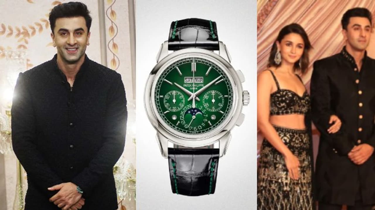 അംബാനിക്കല്ല്യാണത്തിന് രണ്ബീര് ധരിച്ചതും കോടികള് വിലയുള്ള വാച്ച് അംബാനിക്കല്ല്യാണത്തിന് രണ്ബീര് ധരിച്ചതും കോടികള് വിലയുള്ള വാച്ച്