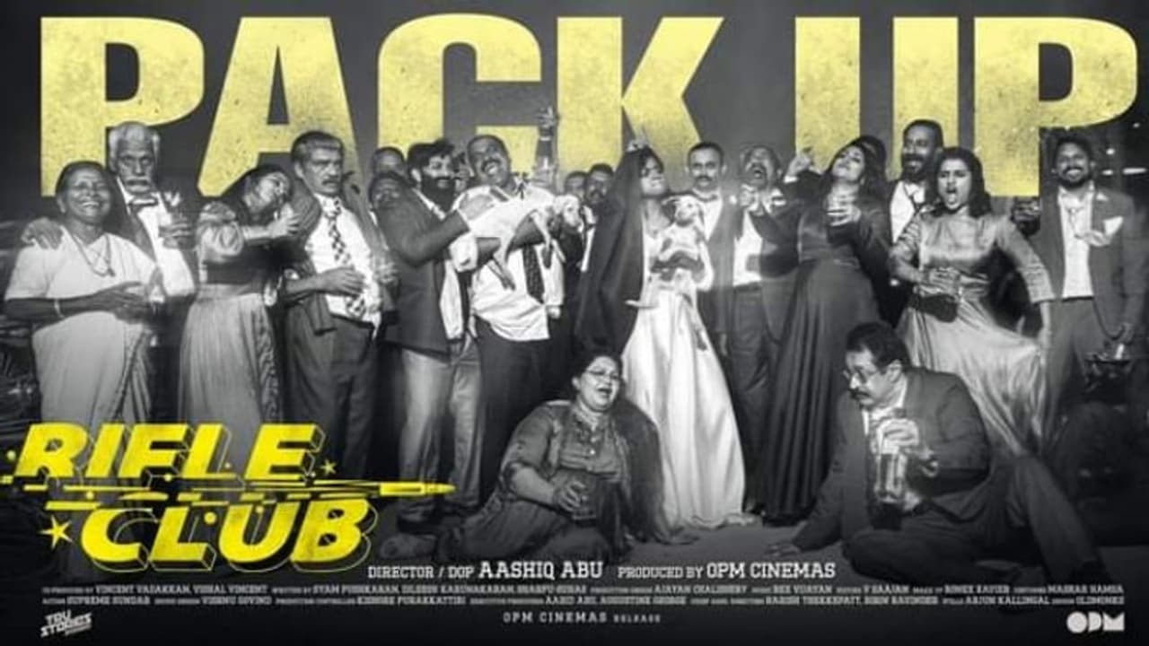 ആഷിഖ് അബുവിന്‍റെ 'റൈഫിൾ ക്ലബ്ബ്' പൂർത്തിയായി; പാക്ക് അപ് പറഞ്ഞ് താരങ്ങള്‍