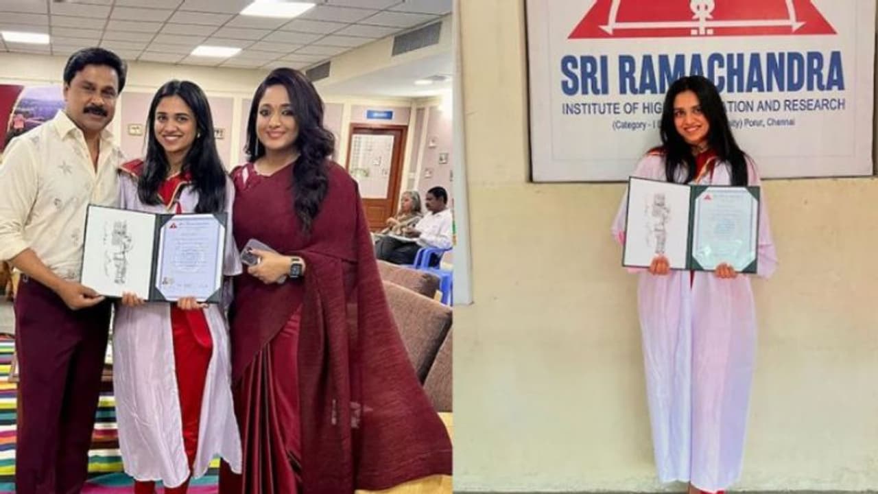 Who is Meenakshi Dileep? Meet Malayalam actor Dileep's daughter who is now a doctor Who is Meenakshi Dileep? Meet Malayalam actor Dileep's daughter who is now a doctor