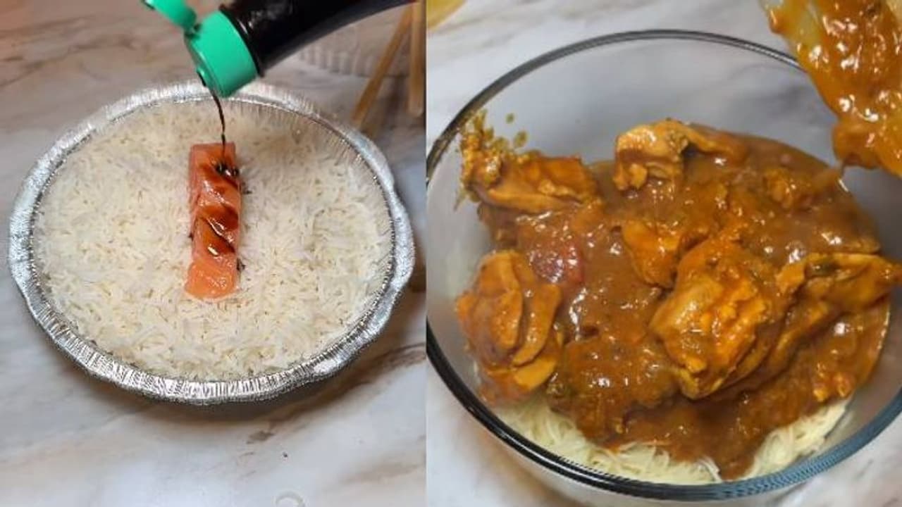 എട മോനേ അത് ബിരിയാണിയല്ല, ചോറ്; വിദേശ വ്ലോ​ഗറുടെ ഫ്യൂഷൻ ഫുഡ്സ്, കമന്റുകളുമായി നെറ്റിസൺസ്