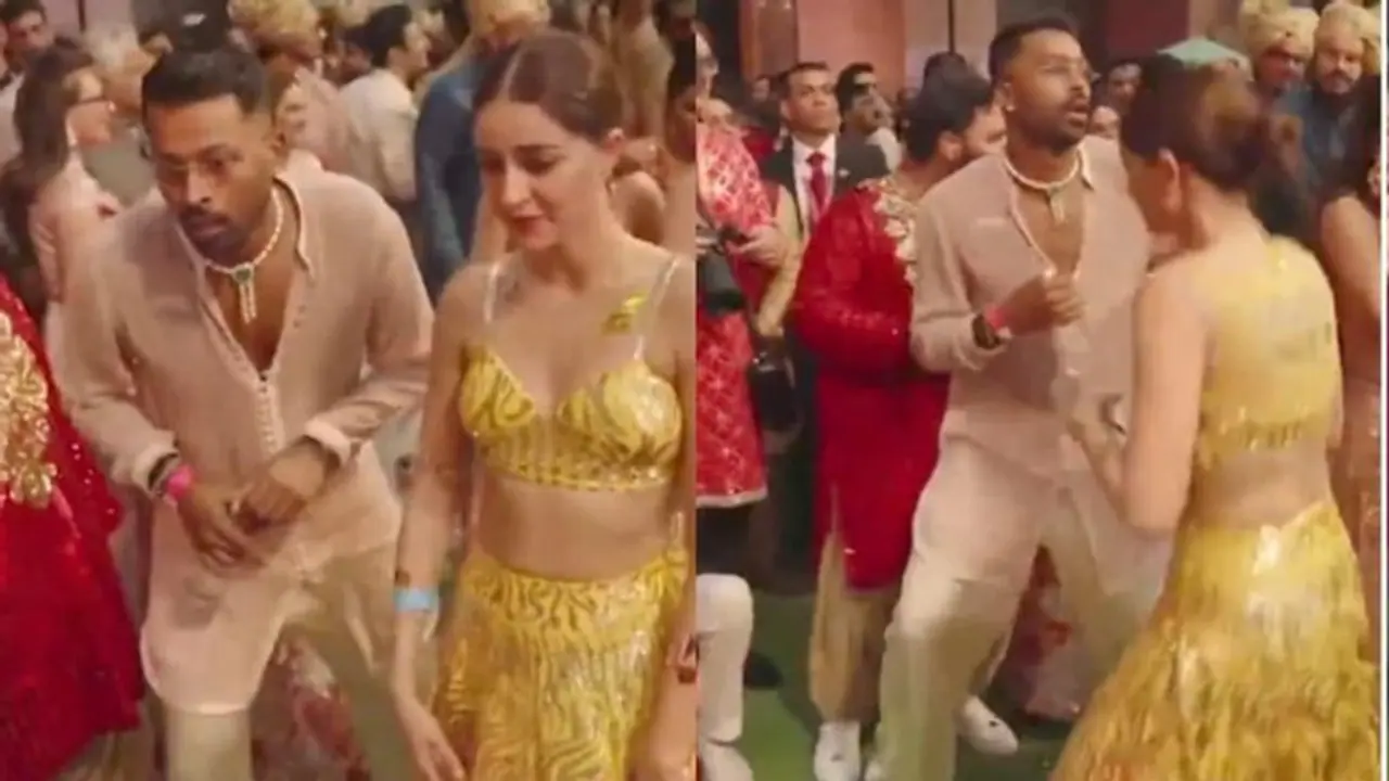 Hardik Pandya, Ananya Panday's dance video goes viral, netizens say, 'Ambani ne bana di jodi'