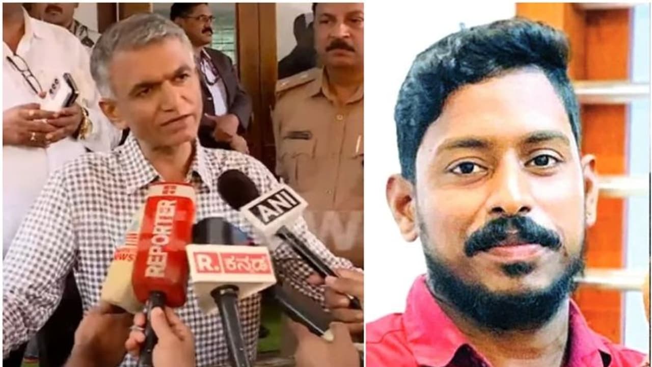 'റോഡിലെ മണ്ണിനടിയിൽ ലോറിയില്ല, 98 % മണ്ണും നീക്കി', ഇനി തിരച്ചിൽ നദിയിലേക്കെന്നും കർണാടക റവന്യൂ മന്ത്രി 'റോഡിലെ മണ്ണിനടിയിൽ ലോറിയില്ല, 98 % മണ്ണും നീക്കി', ഇനി തിരച്ചിൽ നദിയിലേക്കെന്നും കർണാടക റവന്യൂ മന്ത്രി