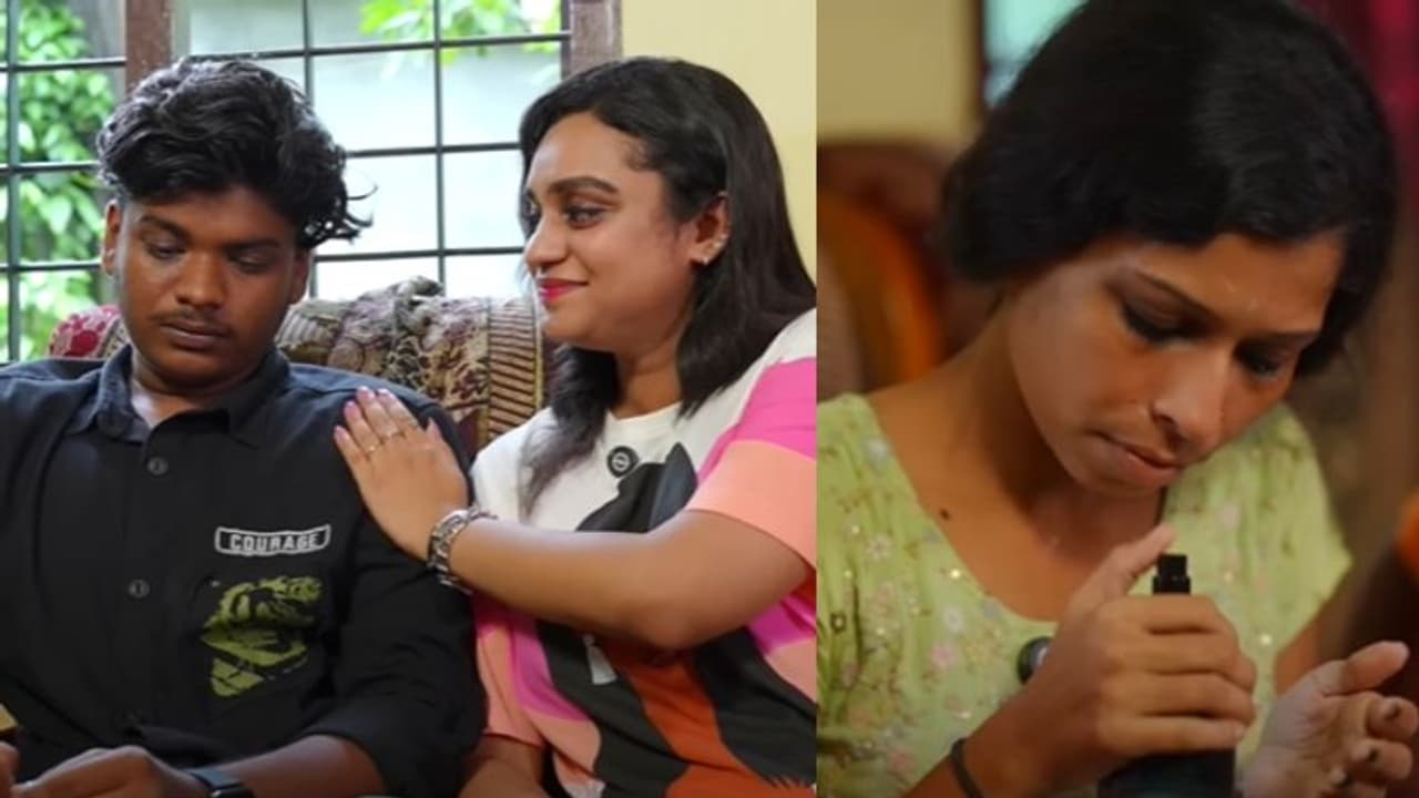 'സുധിച്ചേട്ടനെ വിറ്റ് കാശുണ്ടാക്കിയെങ്കിൽ മുട്ടുകാല് തല്ലിയൊടിക്കില്ലേ'; പെർഫ്യൂം രേണുവിനെ ഏൽപ്പിച്ച് ലക്ഷ്മി