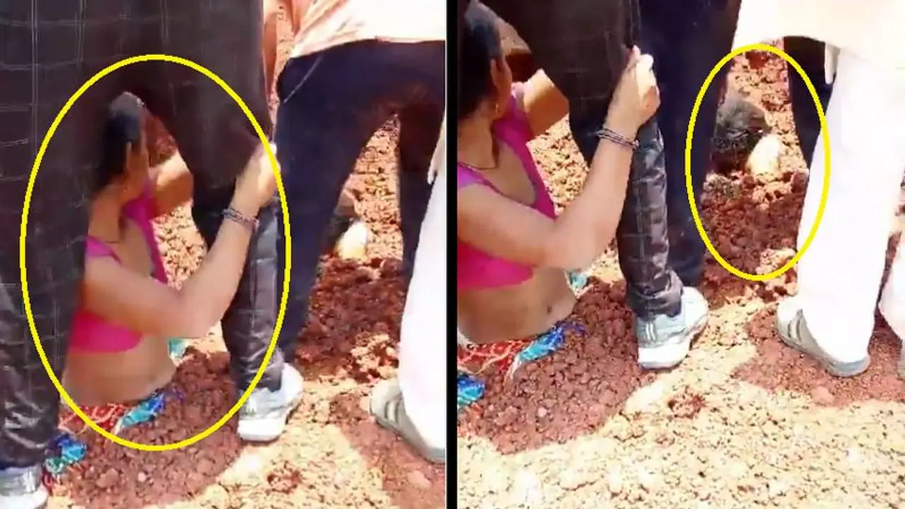 ಪ್ರತಿಭಟಿಸುತ್ತಿದ್ದ ಇಬ್ಬರು ಮಹಿಳೆಯರ ಮೇಲೆ ಮಣ್ಣು ಸುರಿದು ಜೀವಂತ ಸಮಾಧಿಗೆ ಯತ್ನ! ಪ್ರತಿಭಟಿಸುತ್ತಿದ್ದ ಇಬ್ಬರು ಮಹಿಳೆಯರ ಮೇಲೆ ಮಣ್ಣು ಸುರಿದು ಜೀವಂತ ಸಮಾಧಿಗೆ ಯತ್ನ!