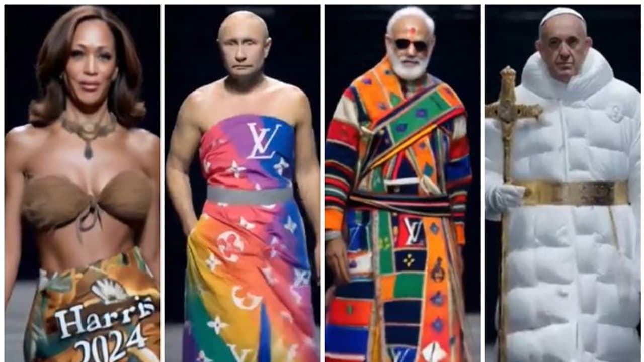 'ഫാഷൻ ഷോ'യിൽ തിളങ്ങി മോദി, ഒബാമ, ബൈഡൻ, കമല ഹാരിസ് തുടങ്ങി പോപ് ഫ്രാൻസിസ് വരെ; എഐ വീഡിയോയുമായി എലോൺ മസ്ക്