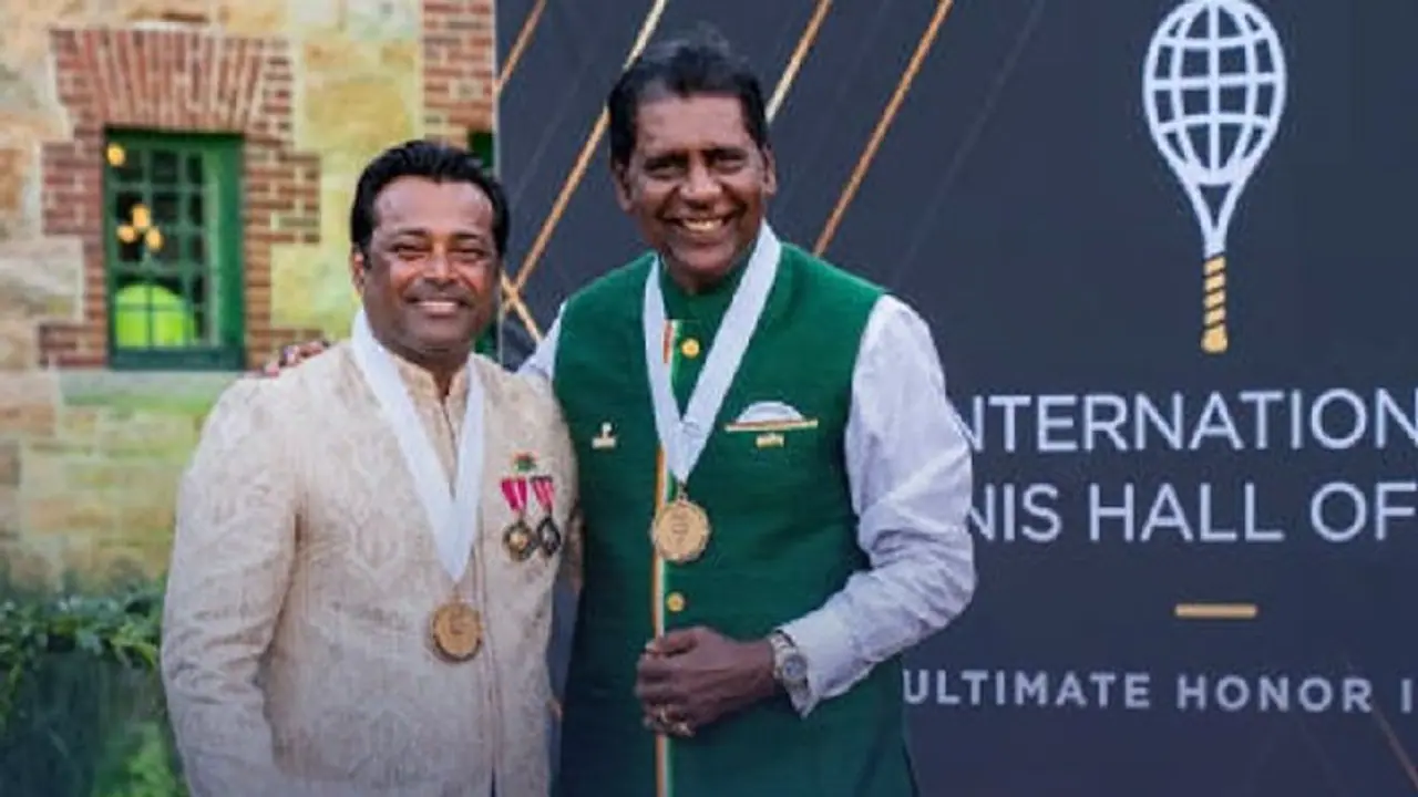 ಲಿಯಾಂಡರ್ ಪೇಸ್, ​​ಅಮೃತರಾಜ್ ಟೆನಿಸ್‌ ಹಾಲ್ ಆಫ್ ಫೇಮ್‌ ಸೇರ್ಪಡೆ