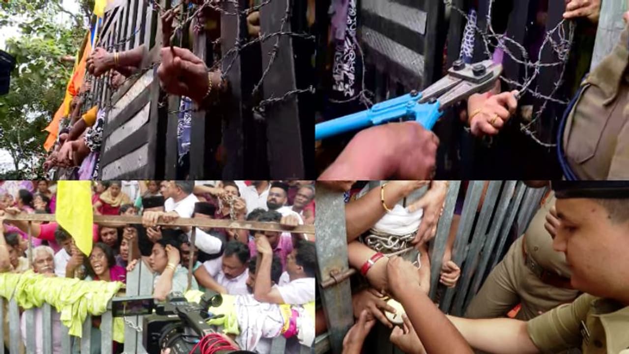 പള്ളികൾ ഏറ്റെടുക്കാനുള്ള നീക്കത്തിൽ വൻ പ്രതിഷേധം; വിശ്വാസികൾ തളർന്നുവീണു, നടപടിയിൽ നിന്ന് പൊലീസ് പിന്മാറി