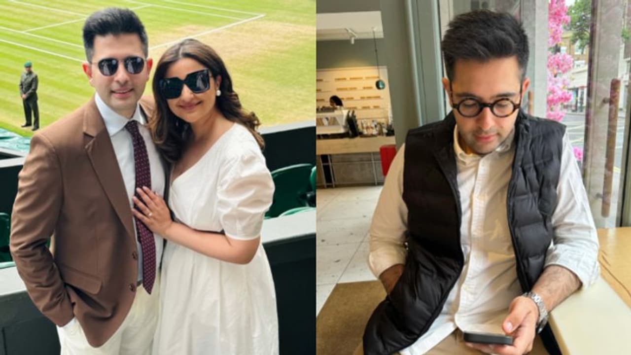 'No one like you...' Parineeti Chopra's husband appreciation post for Raghav Chadha is pure love [PICTURES]