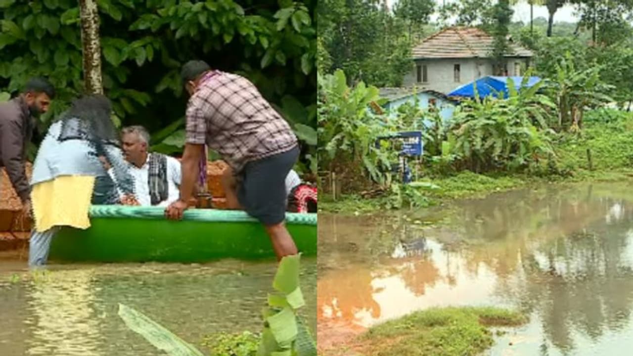 റോഡിൽ ഒരാൾപ്പൊക്കം വെള്ളം, ഇത്തവണയും കൂടംകുന്നിലെ 200 വീട്ടുകാർ ഒറ്റപ്പെട്ടു, മന്ത്രി ഇടപെട്ടില്ലെന്ന് പരാതി റോഡിൽ ഒരാൾപ്പൊക്കം വെള്ളം, ഇത്തവണയും കൂടംകുന്നിലെ 200 വീട്ടുകാർ ഒറ്റപ്പെട്ടു, മന്ത്രി ഇടപെട്ടില്ലെന്ന് പരാതി