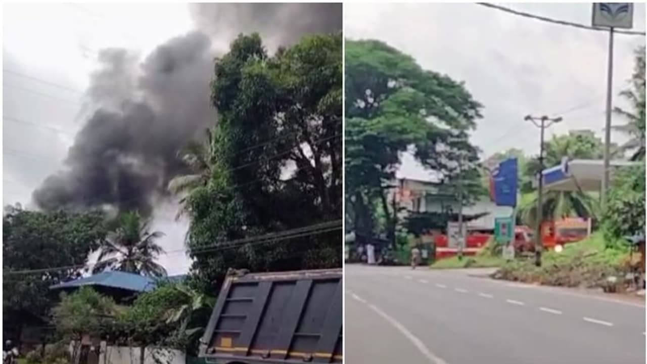 തൃശ്ശൂരിൽ പെട്രോൾ പമ്പിൽ തീപിടുത്തം, ഇന്ധനം നിറയ്ക്കുന്നതിനിടെ തീ പടർന്നു, വൻ അപകടം ഒഴിവായത് തലനാരിഴയ്ക്ക് തൃശ്ശൂരിൽ പെട്രോൾ പമ്പിൽ തീപിടുത്തം, ഇന്ധനം നിറയ്ക്കുന്നതിനിടെ തീ പടർന്നു, വൻ അപകടം ഒഴിവായത് തലനാരിഴയ്ക്ക്