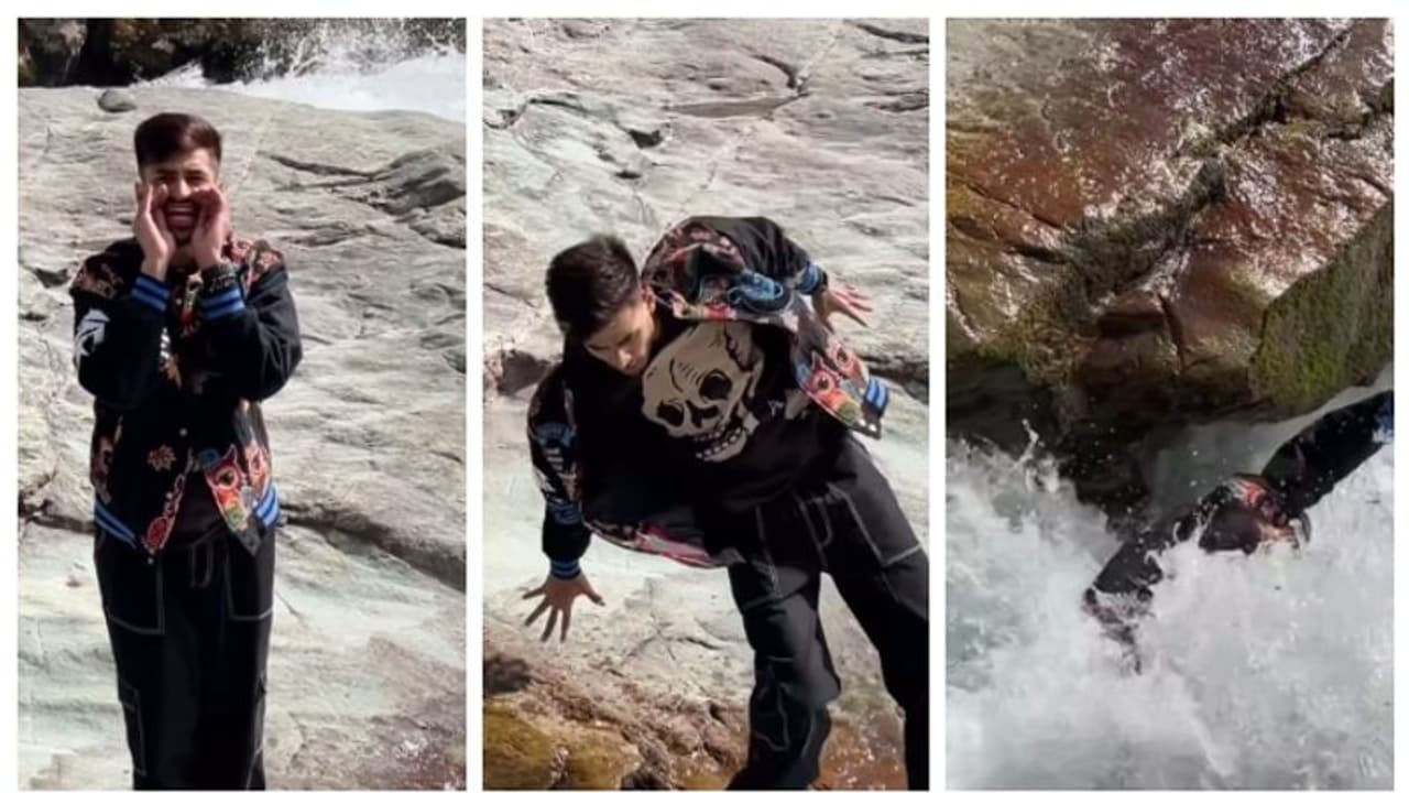 വ്ലോഗർ വെള്ളച്ചാട്ടത്തിൽ വീണു മരിച്ചു? എഡിറ്റ് ചെയ്ത വീഡിയോക്ക് വ്യാപക പ്രചാരം; പക്ഷേ യാഥാർത്ഥ്യം മറ്റൊന്ന് 