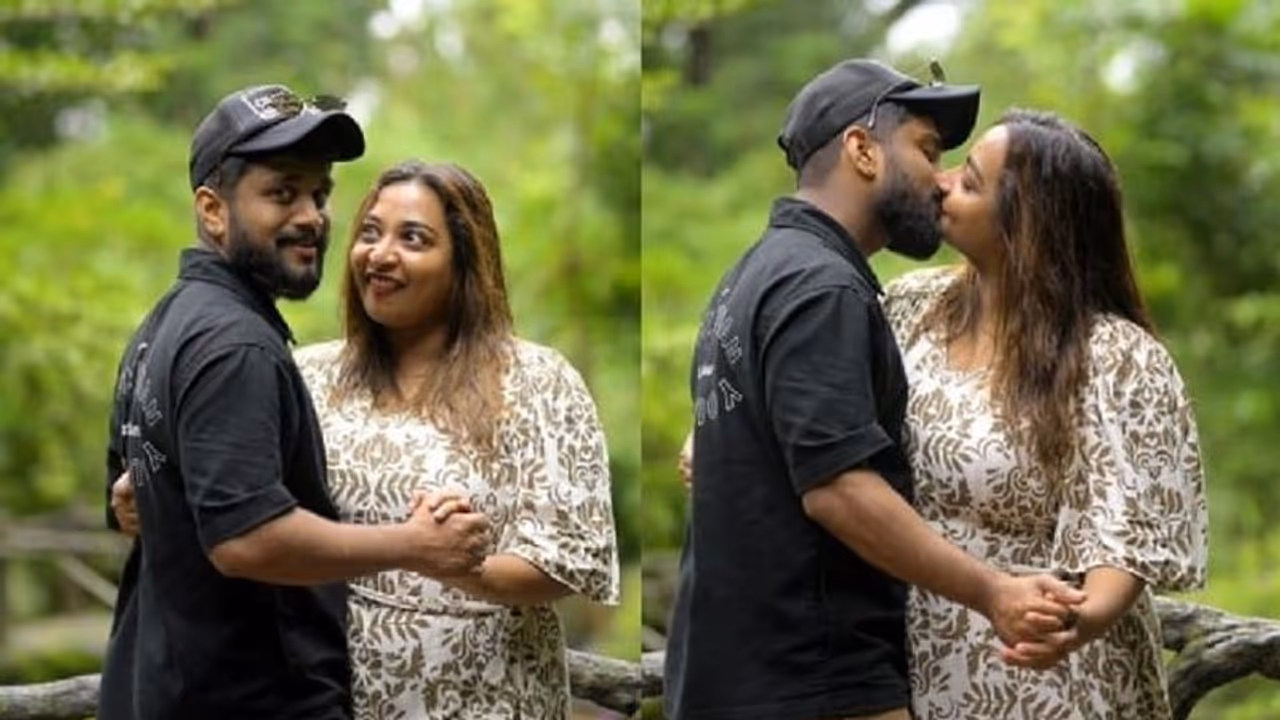 പ്രണയാർദ്രരായി ബിഗ്ബോസ് താരം പൂജയും പങ്കാളി അഖിലും; ചിത്രങ്ങൾ പ്രണയാർദ്രരായി ബിഗ്ബോസ് താരം പൂജയും പങ്കാളി അഖിലും; ചിത്രങ്ങൾ