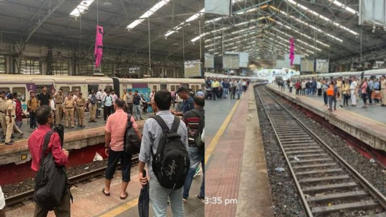 പ്ലാറ്റ്‍ഫോമിൽ നിന്ന് യുവതിക്ക് റെയിൻകോട്ട് എറിഞ്ഞുകൊടുത്ത് യുവാവ്, ആകെ പ്രശ്നം, ട്രെയിൻ അരമണിക്കൂര്‍ വൈകി