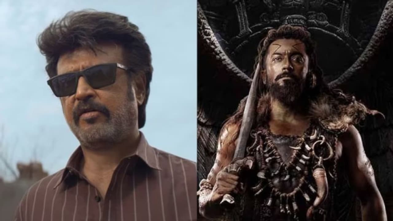 'ക്ലാഷ് വേണ്ട': പോരില് നിന്ന് പിന്മാറി രജനികാന്ത്; ഒക്ടോബര് പത്തിന് കങ്കുവ ഫ്രീ റണ് 'ക്ലാഷ് വേണ്ട': പോരില് നിന്ന് പിന്മാറി രജനികാന്ത്; ഒക്ടോബര് പത്തിന് കങ്കുവ ഫ്രീ റണ്