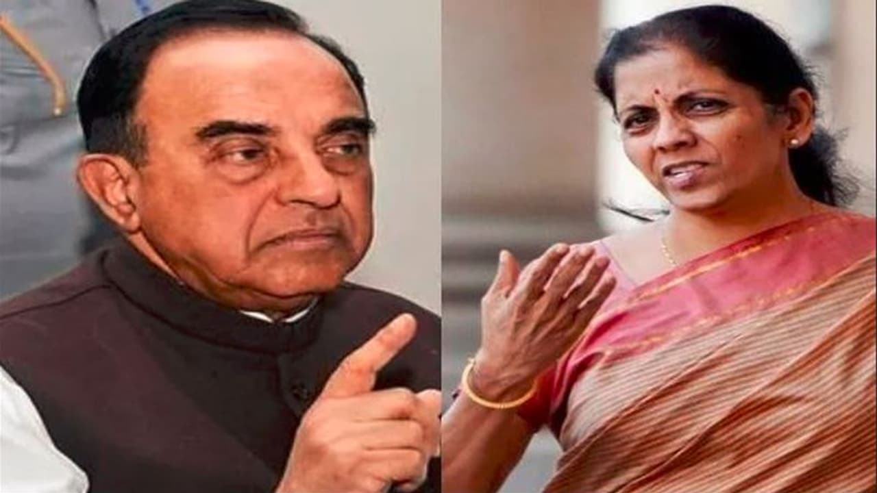 'ನಿಮಿ'ಗೆ ಹಾಡು ಡಾನ್ಸ್ ಮಾತ್ರ ಬರುತ್ತೆ: ವಿತ್ತ ಸಚಿವರ ಬಗ್ಗೆ ಸುಬ್ರಮಣಿಯನ್ ಸ್ವಾಮಿ ಆಕ್ಷೇಪಾರ್ಹ ಹೇಳಿಕೆ 