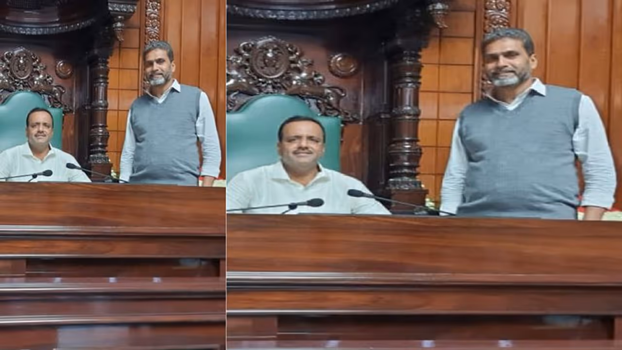 ಸ್ಪೀಕರ್‌ ಪೀಠದಲ್ಲಿ ಮಂಗಳೂರು ಕಾಂಗ್ರೆಸ್‌ ಮುಖಂಡರ ಫೋಟೋಶೂಟ್: ಸಾಮಾಜಿಕ ಜಾಲತಾಣದಲ್ಲಿ ವೈರಲ್