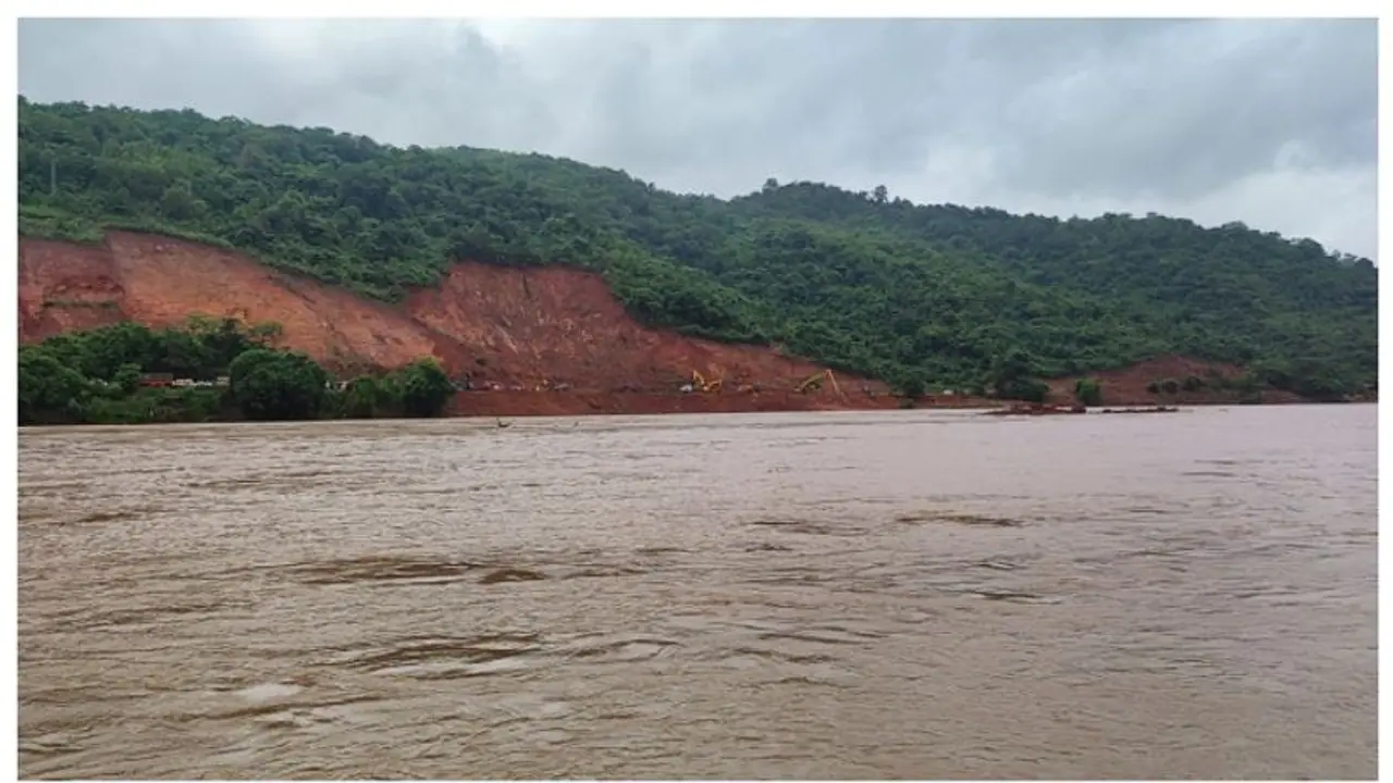 ಶಿರೂರು ಗುಡ್ಡ ಕುಸಿತ: ಗಂಗಾವಳಿ ನದಿಯಲ್ಲಿ ಲಾರಿ ಜಾಕ್‌ ಪತ್ತೆ