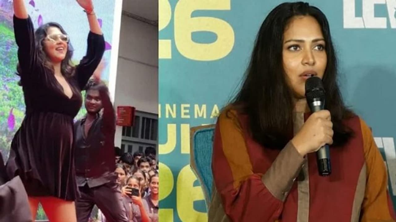 'ನೀವ್‌ ಕ್ಯಾಮೆರಾ ಇಡೋ ರೀತಿನೇ ಸರಿ ಇಲ್ಲ..' ಕಾಲೇಜಿನಲ್ಲಿ 'ಮಿನಿ ಡ್ರೆಸ್‌' ಟೀಕೆಗೆ ಅಮಲಾ ಪೌಲ್‌ ಉತ್ತರ!