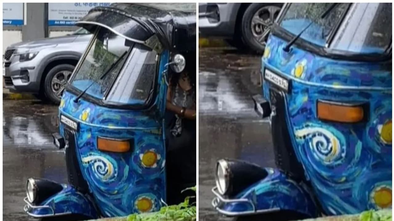 Viral Photo: Van Gogh inspired auto rickshaw takes social media by storm