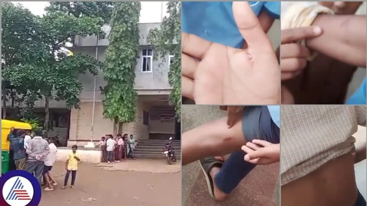 ಬೆಳಗಾವಿ: ಭಾರಿ ಮಳೆಯಿಂದ ಹೈರಾಣಾದ ಮೊರಾರ್ಜಿ ಶಾಲಾ ಮಕ್ಕಳಿಗೆ ಹಿಗ್ಗಾಮುಗ್ಗಾ ಥಳಿಸಿದ ಶಿಕ್ಷಕ ಬೆಳಗಾವಿ: ಭಾರಿ ಮಳೆಯಿಂದ ಹೈರಾಣಾದ ಮೊರಾರ್ಜಿ ಶಾಲಾ ಮಕ್ಕಳಿಗೆ ಹಿಗ್ಗಾಮುಗ್ಗಾ ಥಳಿಸಿದ ಶಿಕ್ಷಕ