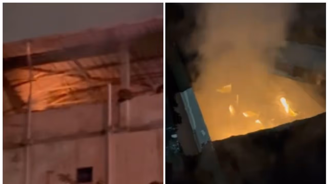 രാത്രിയിൽ സർവത്ര മാലിന്യവും കൂട്ടിയിട്ട് കത്തിച്ചത് കെട്ടിടത്തിന് മുകളിൽ; 2.5 ലക്ഷം രൂപ പിഴ ചുമത്തി നഗരസഭ