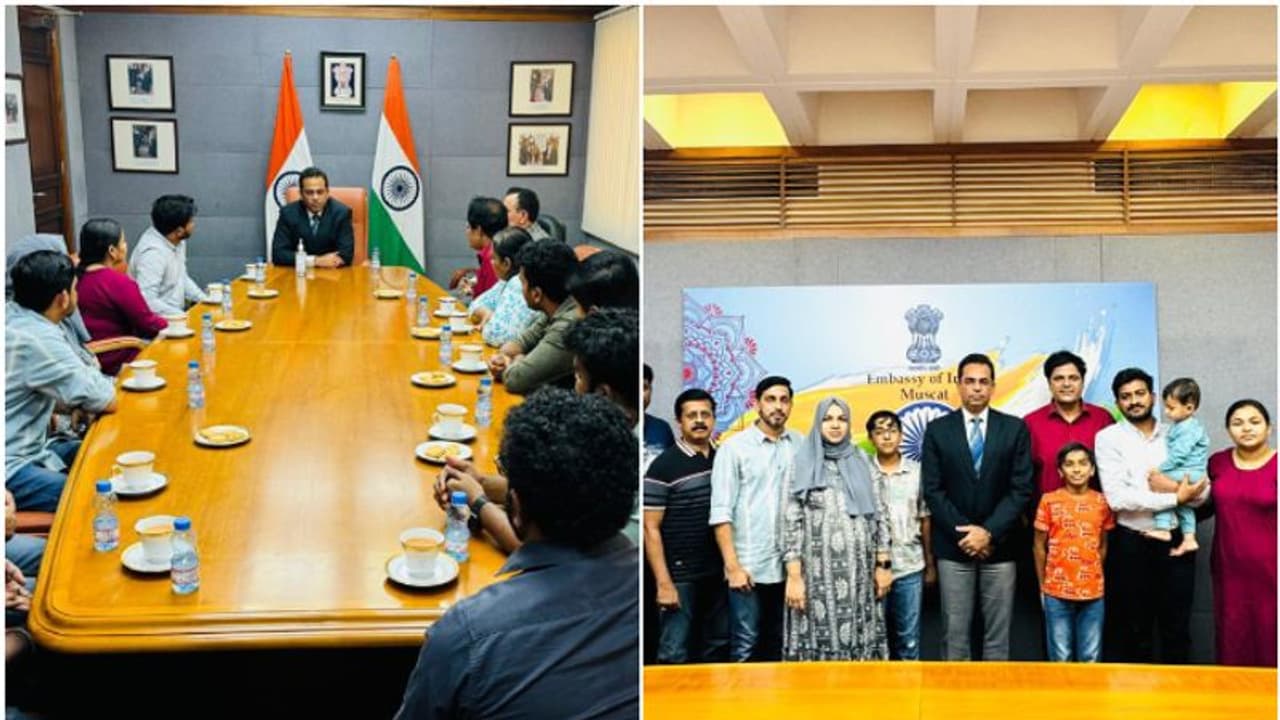 വാദികബീർ വെടിവെപ്പിൽ ഇരകളായവരുടെ കുടുംബങ്ങളുമായി കൂടിക്കാഴ്ച നടത്തി ഇന്ത്യൻ സ്ഥാനപതി വാദികബീർ വെടിവെപ്പിൽ ഇരകളായവരുടെ കുടുംബങ്ങളുമായി കൂടിക്കാഴ്ച നടത്തി ഇന്ത്യൻ സ്ഥാനപതി