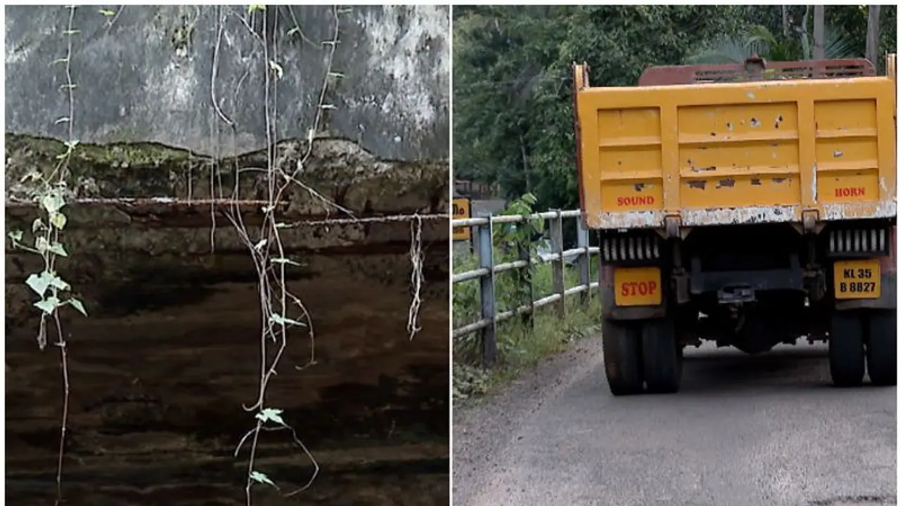 അവസാനം നവീകരിച്ചത് 42 വര്ഷം മുമ്പ്; ഈ പാലത്തിലൂടെയാണ് ഇപ്പോഴും ടിപ്പറുകൾ അടക്കം പോകുന്നത്! ഭീതിയിൽ നാട് അവസാനം നവീകരിച്ചത് 42 വര്ഷം മുമ്പ്; ഈ പാലത്തിലൂടെയാണ് ഇപ്പോഴും ടിപ്പറുകൾ അടക്കം പോകുന്നത്! ഭീതിയിൽ നാട്