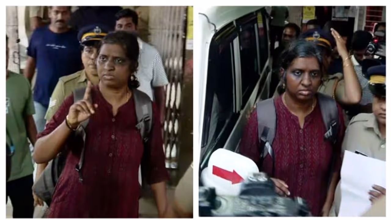 'എന്റെ ഈ ബാഗ് മുഴുവൻ കാശാണ്, നിങ്ങൾ വന്ന് എടുത്തോളൂ'; ചോദ്യത്തോട് തട്ടിക്കയറി തട്ടിപ്പുകേസ് പ്രതി ധന്യ 'എന്റെ ഈ ബാഗ് മുഴുവൻ കാശാണ്, നിങ്ങൾ വന്ന് എടുത്തോളൂ'; ചോദ്യത്തോട് തട്ടിക്കയറി തട്ടിപ്പുകേസ് പ്രതി ധന്യ