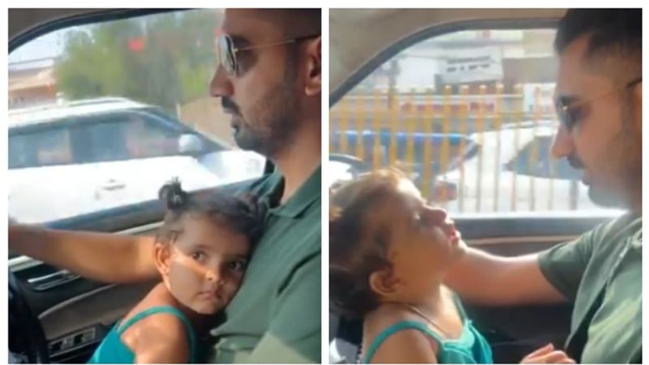 മടിയിൽ ഇരിക്കുന്ന മകളോട് വർത്തമാനം പറഞ്ഞ് കാർ ഡ്രൈവ്; വീഡിയോയ്ക്കെതിരെ രൂക്ഷവിമർശനവുമായി സോഷ്യൽ മീഡിയ 