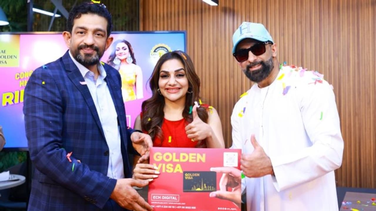 ഗായിക റിമി ടോമിക്ക് യുഎഇ ഗോൾഡൻ വിസ 