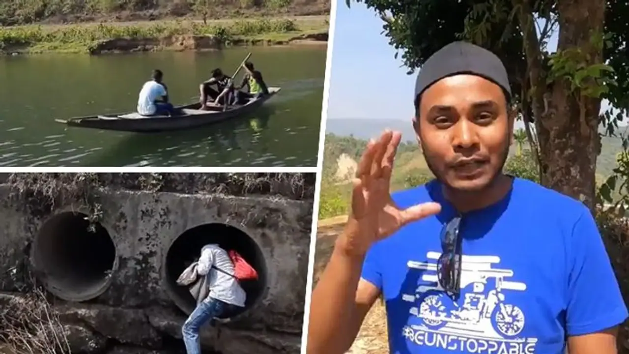 Bangladeshi YouTuber 'demonstrates' how to illegally enter India through border, sparks concerns (WATCH) Bangladeshi YouTuber 'demonstrates' how to illegally enter India through border, sparks concerns (WATCH)