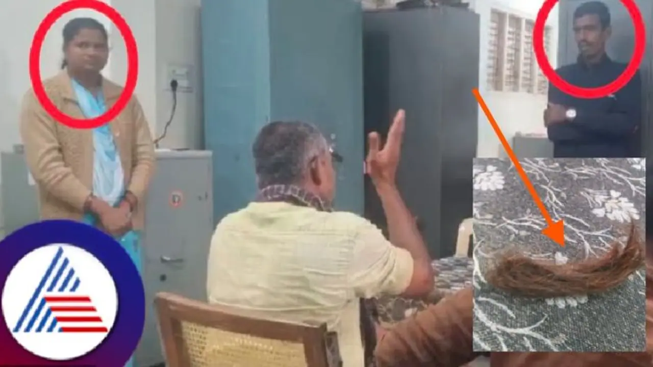 ಶಾಲೆಗೆ ಬರುವಾಗ ಎರಡು ಜಡೆ ಹಾಕದ್ದಕ್ಕೆ ವಿದ್ಯಾರ್ಥಿನಿಯರ ಕೂದಲು ಕತ್ತರಿಸಿದ ಶಿಕ್ಷಕರು! ಶಾಲೆಗೆ ಬರುವಾಗ ಎರಡು ಜಡೆ ಹಾಕದ್ದಕ್ಕೆ ವಿದ್ಯಾರ್ಥಿನಿಯರ ಕೂದಲು ಕತ್ತರಿಸಿದ ಶಿಕ್ಷಕರು!