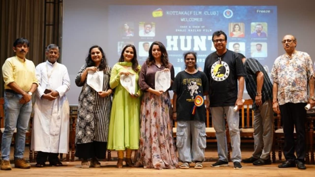 കോളേജ് ക്യാമ്പസുകളെ ഇളക്കി മറിച്ച് ഭാവനയും സംഘവും; ഷാജി കൈലാസിന്‍റെ 'ഹണ്ട്' ഓഗസ്റ്റ് 9ന്