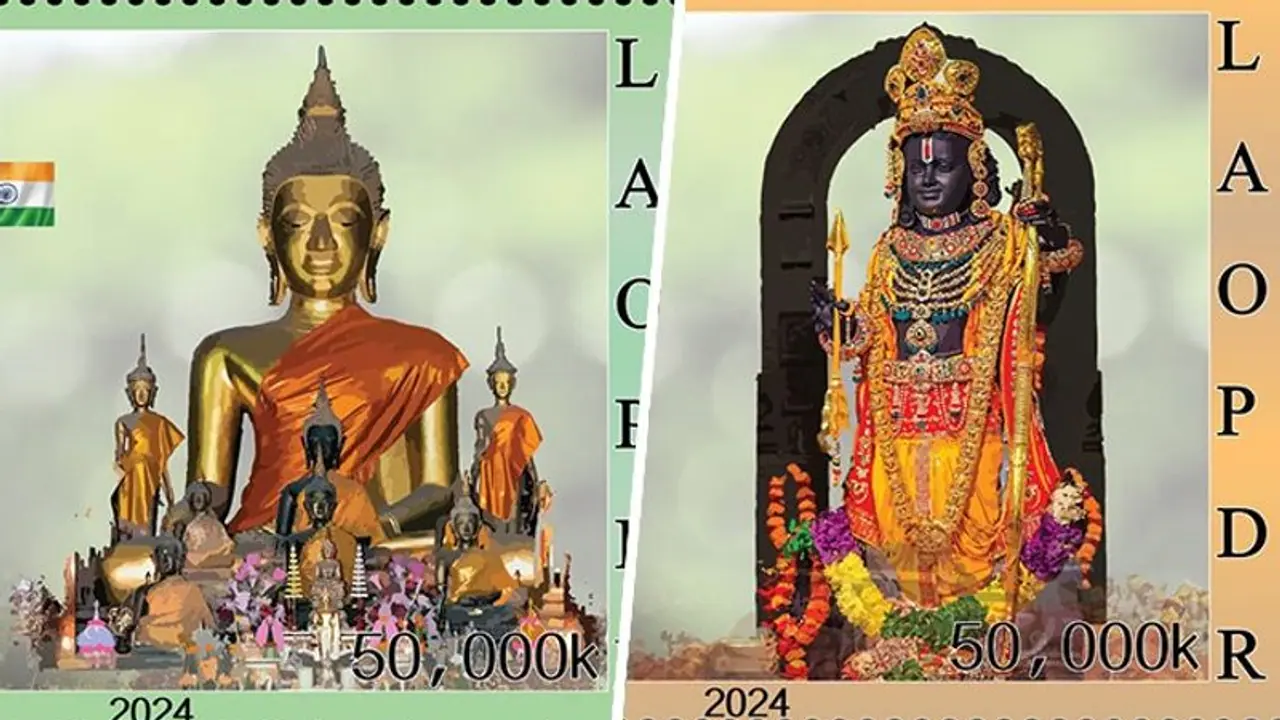 World's first stamp depicting Ayodhya's Ram Lalla unveiled during Jaishankar's Laos visit; see pictures