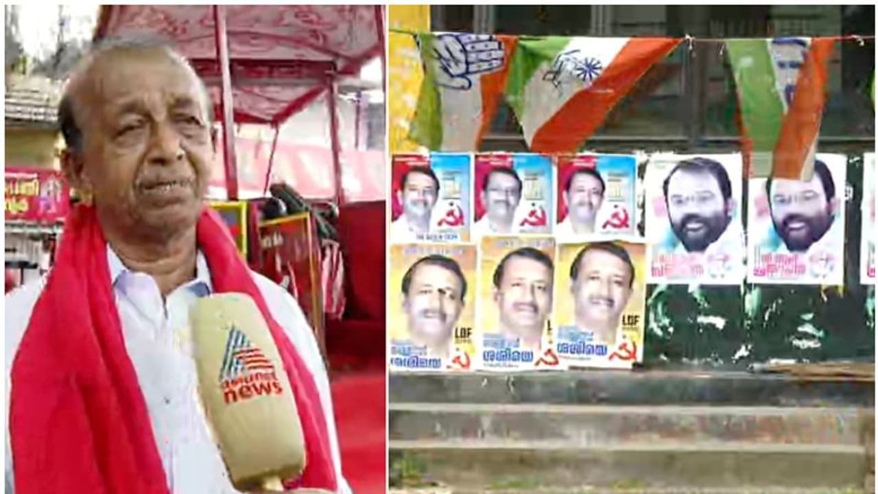 തീപാറും പോര്! കൈപ്പത്തി വിട്ട് അരിവാൾ ചുറ്റിക നക്ഷത്രത്തിന് വോട്ട് തേടി വെള്ളനാട് ശശി; വാശിയിൽ കോൺഗ്രസും