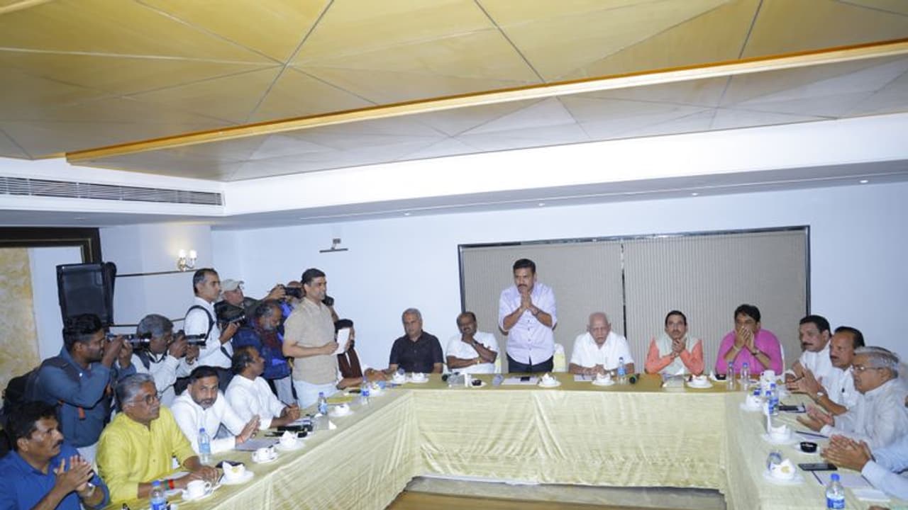 Karnataka: BJP JDS leaders to hold 7 day protest march to Mysuru against MUDA, Valmiki corp scams