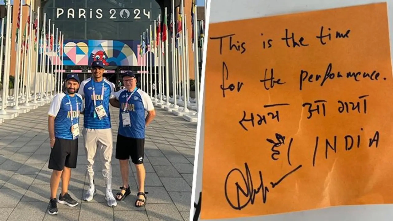 'Samay aa gaya hai India': Neeraj Chopra arrives for Paris Olympics 2024 in style, sends inspiring message 'Samay aa gaya hai India': Neeraj Chopra arrives for Paris Olympics 2024 in style, sends inspiring message