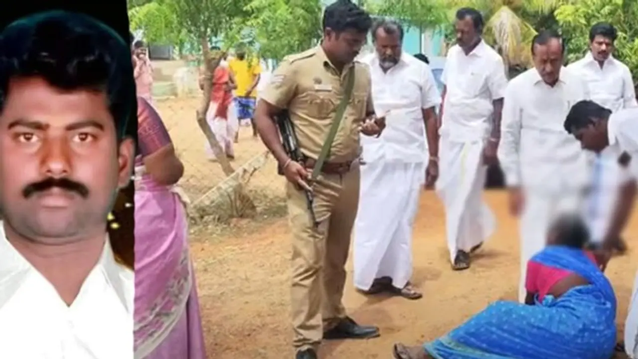 அவங்கள சும்மா விட்டுடாதீங்க! எச்.ராஜா காலில் விழுந்து கதறி அழுத கொலை செய்யப்பட்ட செல்வகுமாரின் குடும்பத்தினர்!