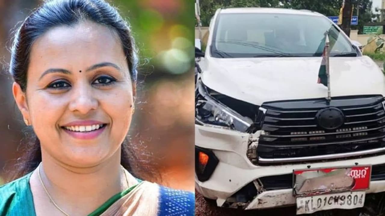  நிலச்சரிவை தொடர்ந்து அடுத்த அதிர்ச்சி! கார் விபத்தில் சிக்கிய அமைச்சர் வீணா ஜார்ஜ்க்கு என்ன ஆச்சு?