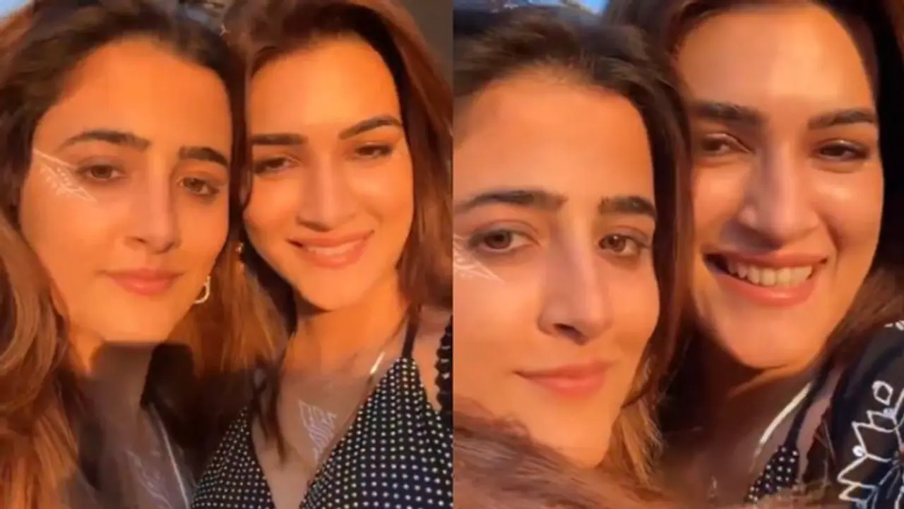Kriti Sanon drops stunning video with Nupur Sanon from Greece vacay; IGNORES noise around smoking controversy Kriti Sanon drops stunning video with Nupur Sanon from Greece vacay; IGNORES noise around smoking controversy